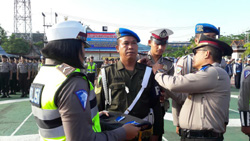 Waka Polres Inhil Pimpin Apel Gelar Pasukan